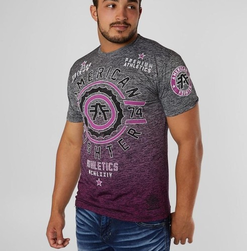 Shirt uomo american fighter - t-shirt,