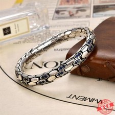 Bracciale uomo 8 mm vero