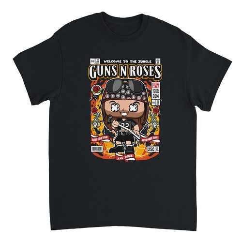 Shirt guns roses stile - guns,