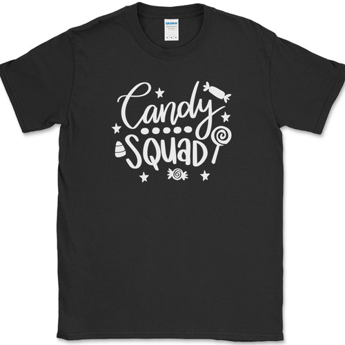 Maglietta candy squad - maglietta, umorismo